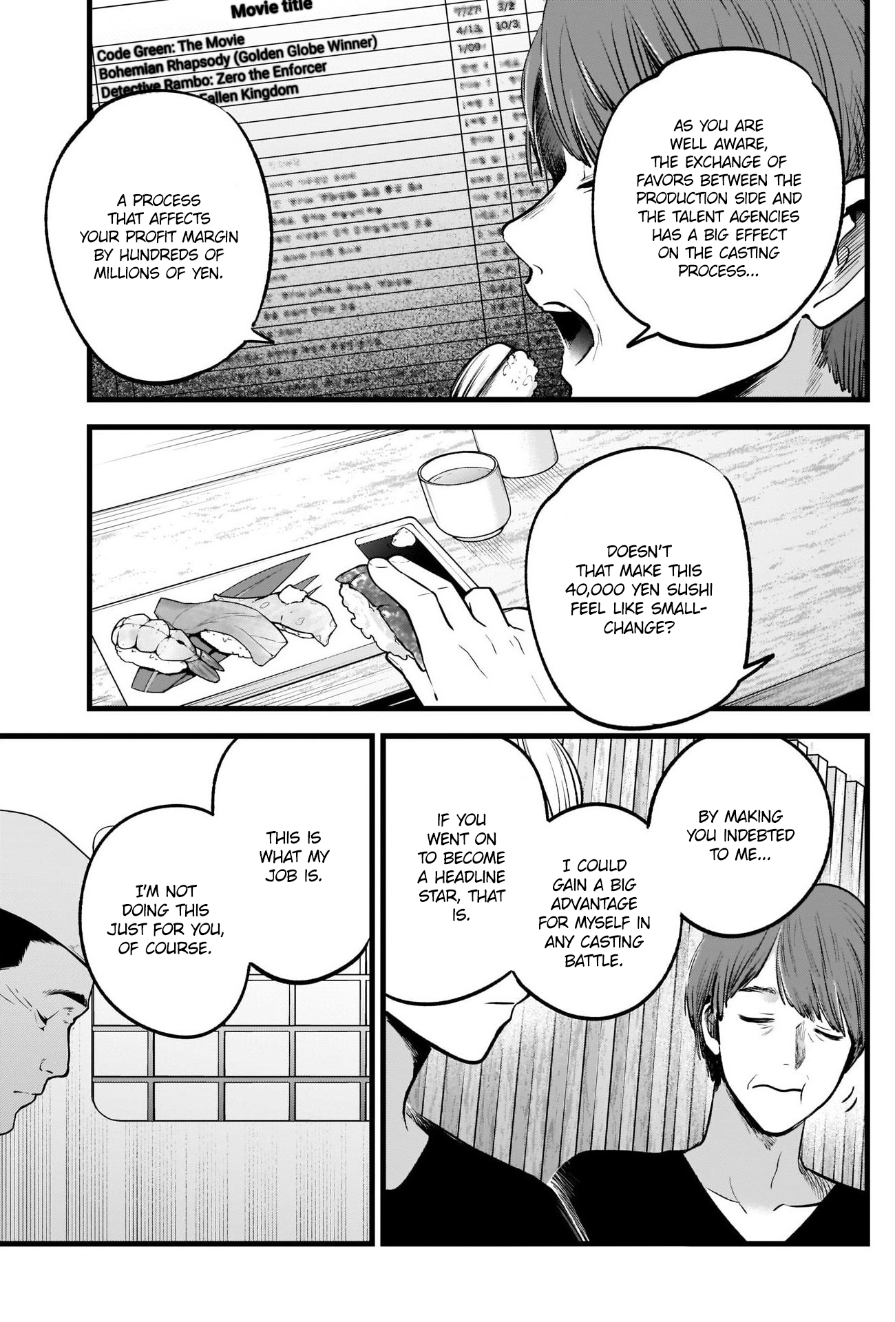 【Oshi no Ko】 Chapter 34 - Page 4