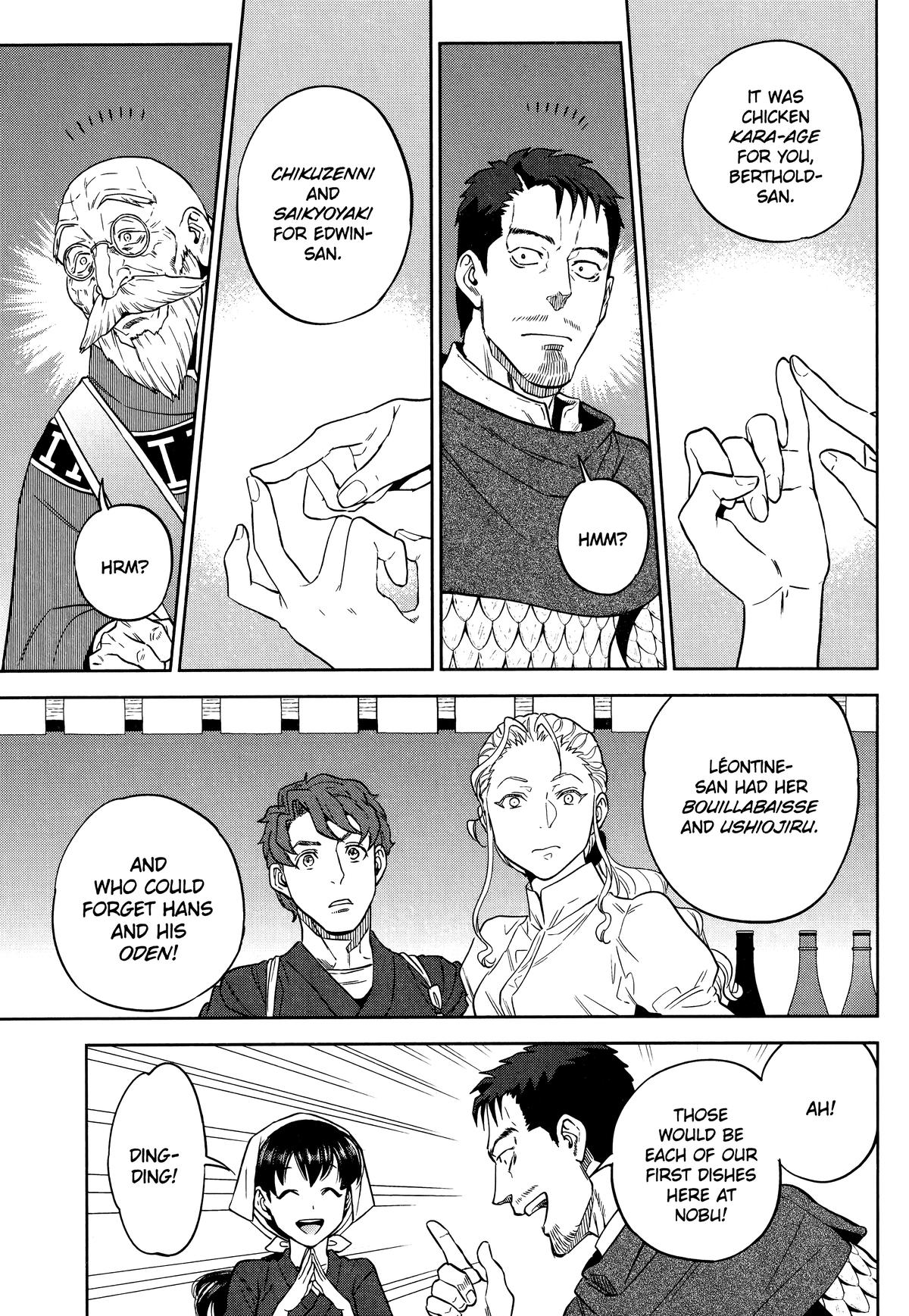 Otherworldly Izakaya Nobu Chapter 57 - Page 21