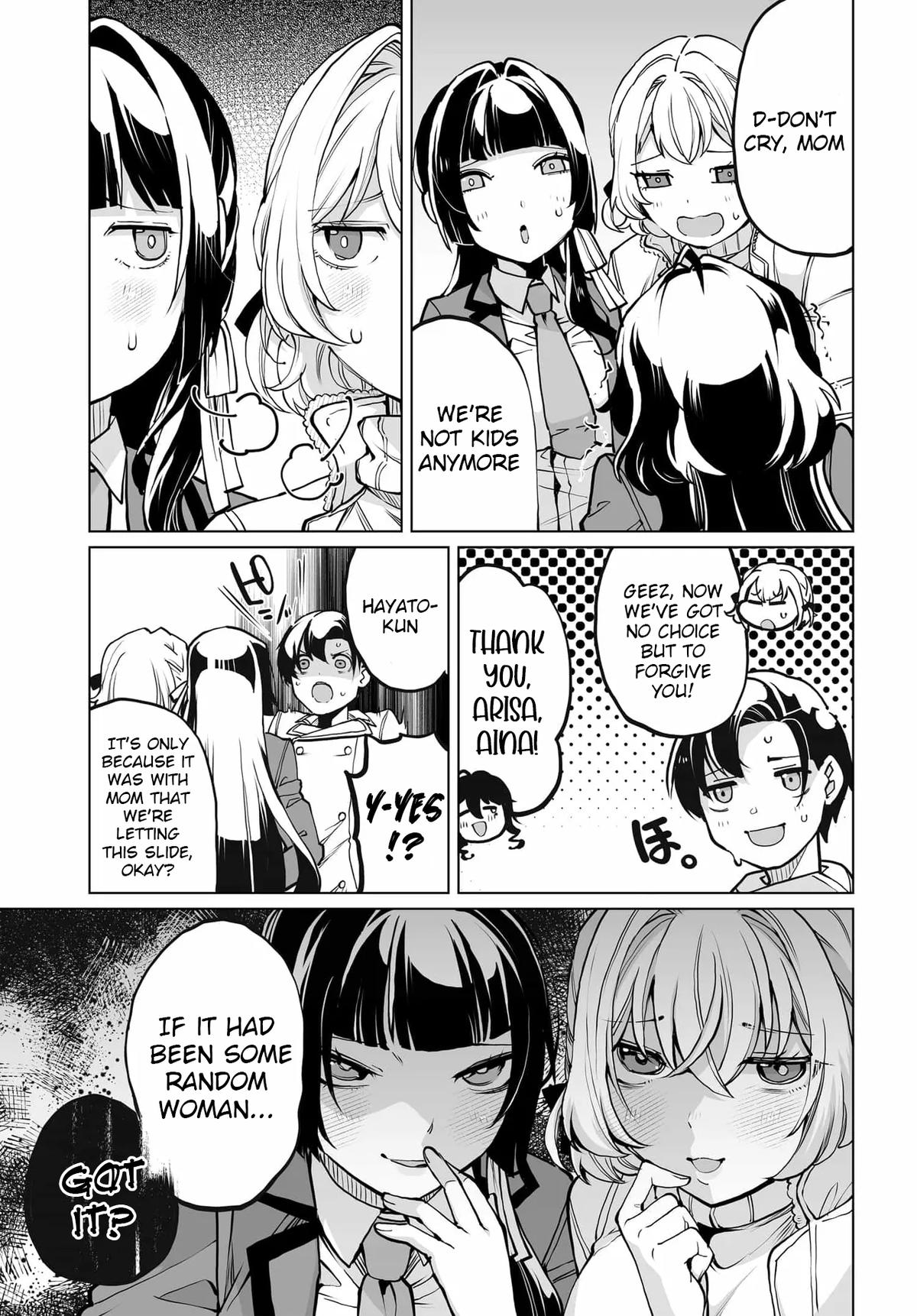 Otoko Girai na Bijin Shimai wo Namae mo Tsugezu ni Tasuketara Ittai Dounaru? Chapter 22 - Page 15