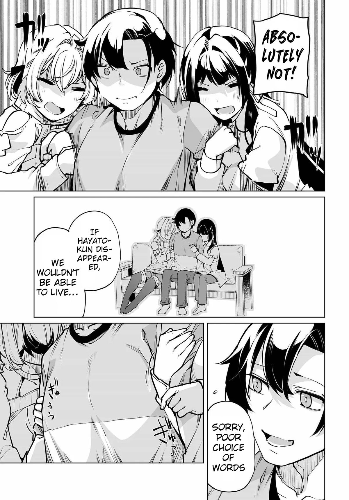 Otoko Girai na Bijin Shimai wo Namae mo Tsugezu ni Tasuketara Ittai Dounaru? Chapter 24 - Page 9