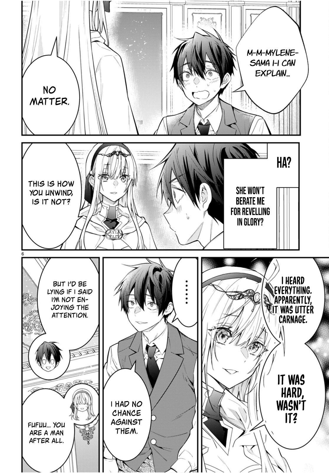 Otome Game Sekai wa Mob ni Kibishii Sekai desu Chapter 64 - Page 6