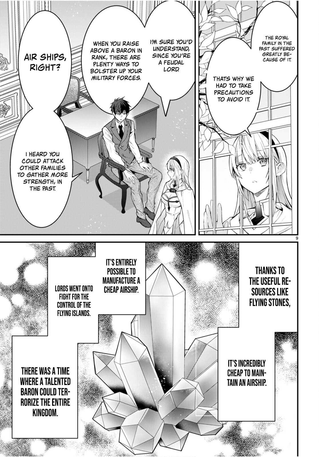 Otome Game Sekai wa Mob ni Kibishii Sekai desu Chapter 64 - Page 9