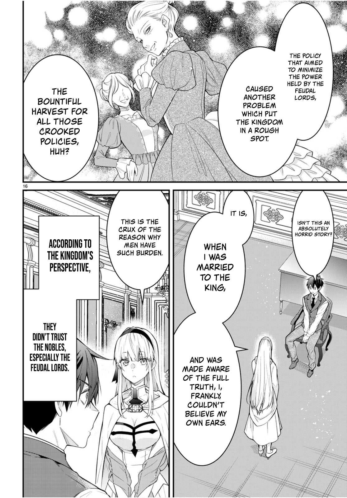 Otome Game Sekai wa Mob ni Kibishii Sekai desu Chapter 64 - Page 16