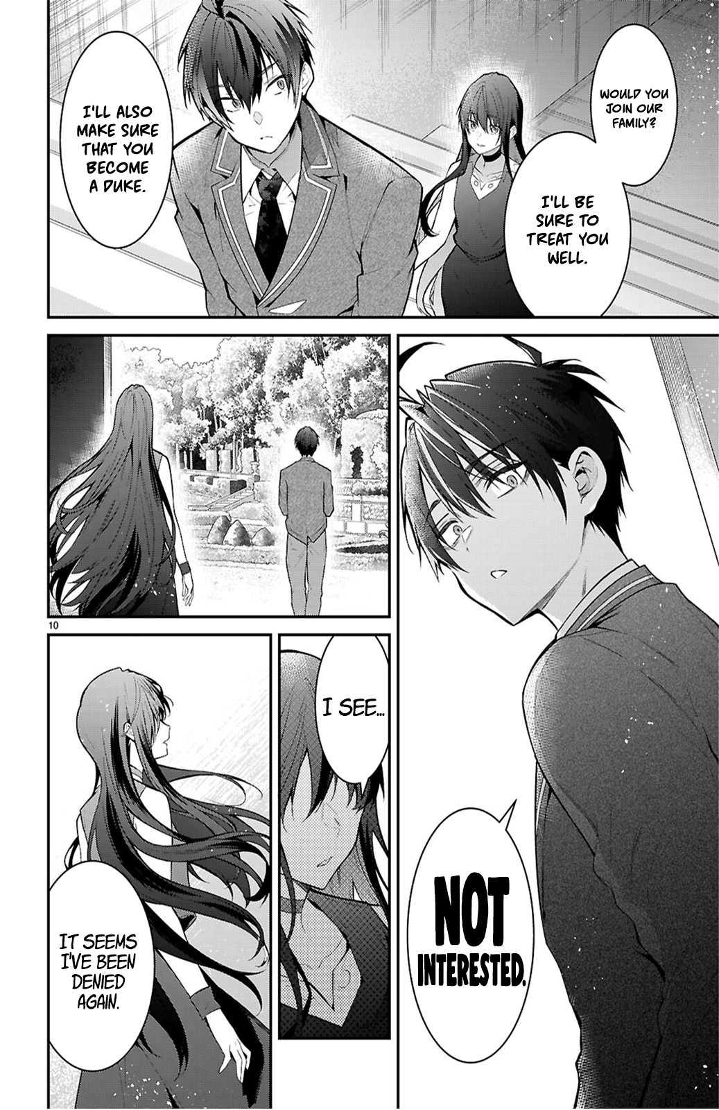 Otome Game Sekai wa Mob ni Kibishii Sekai desu Chapter 65 - Page 10