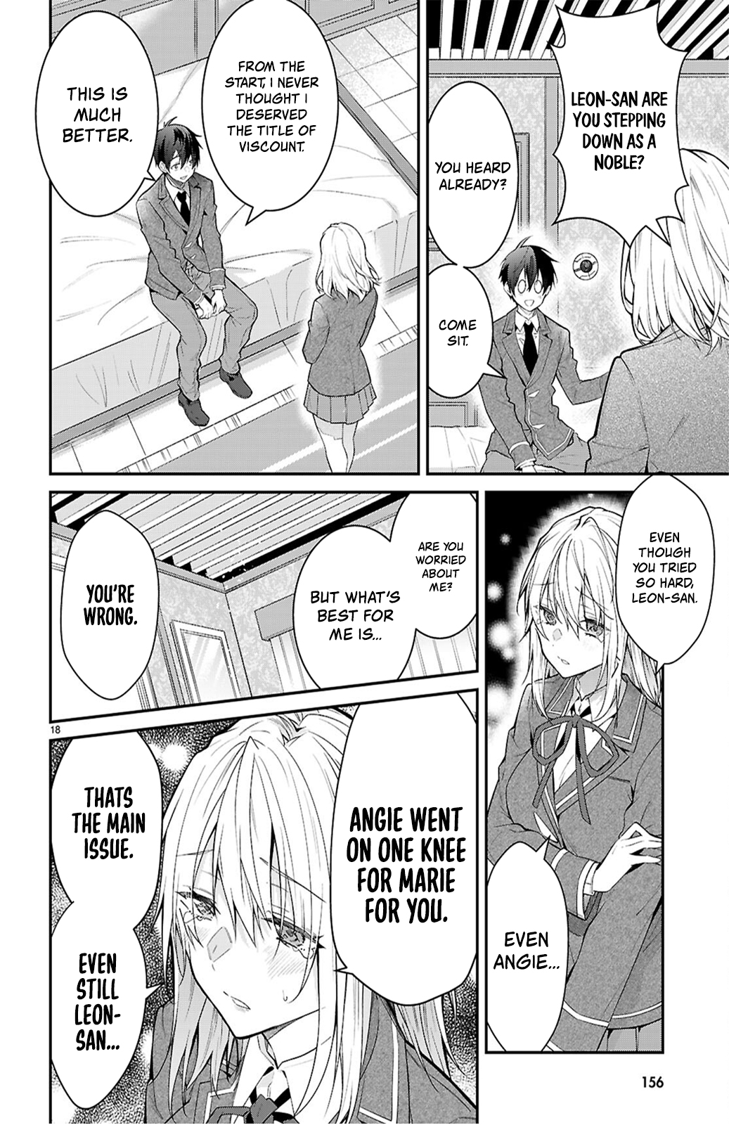 Otome Game Sekai wa Mob ni Kibishii Sekai desu Chapter 65 - Page 18