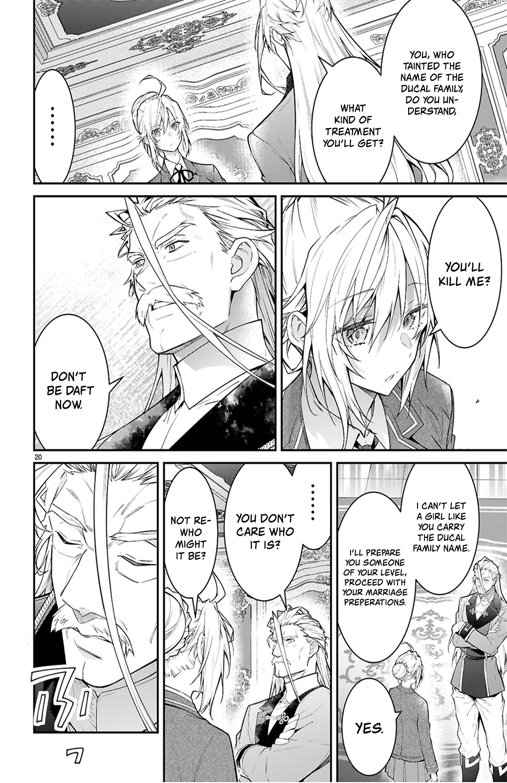 Otome Game Sekai wa Mob ni Kibishii Sekai desu Chapter 65 - Page 20