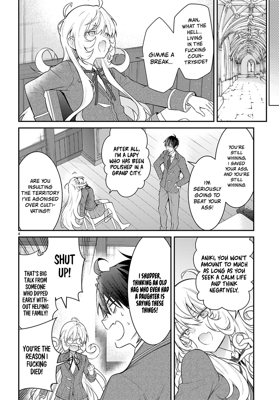 Otome Game Sekai wa Mob ni Kibishii Sekai desu Chapter 66 - Page 4