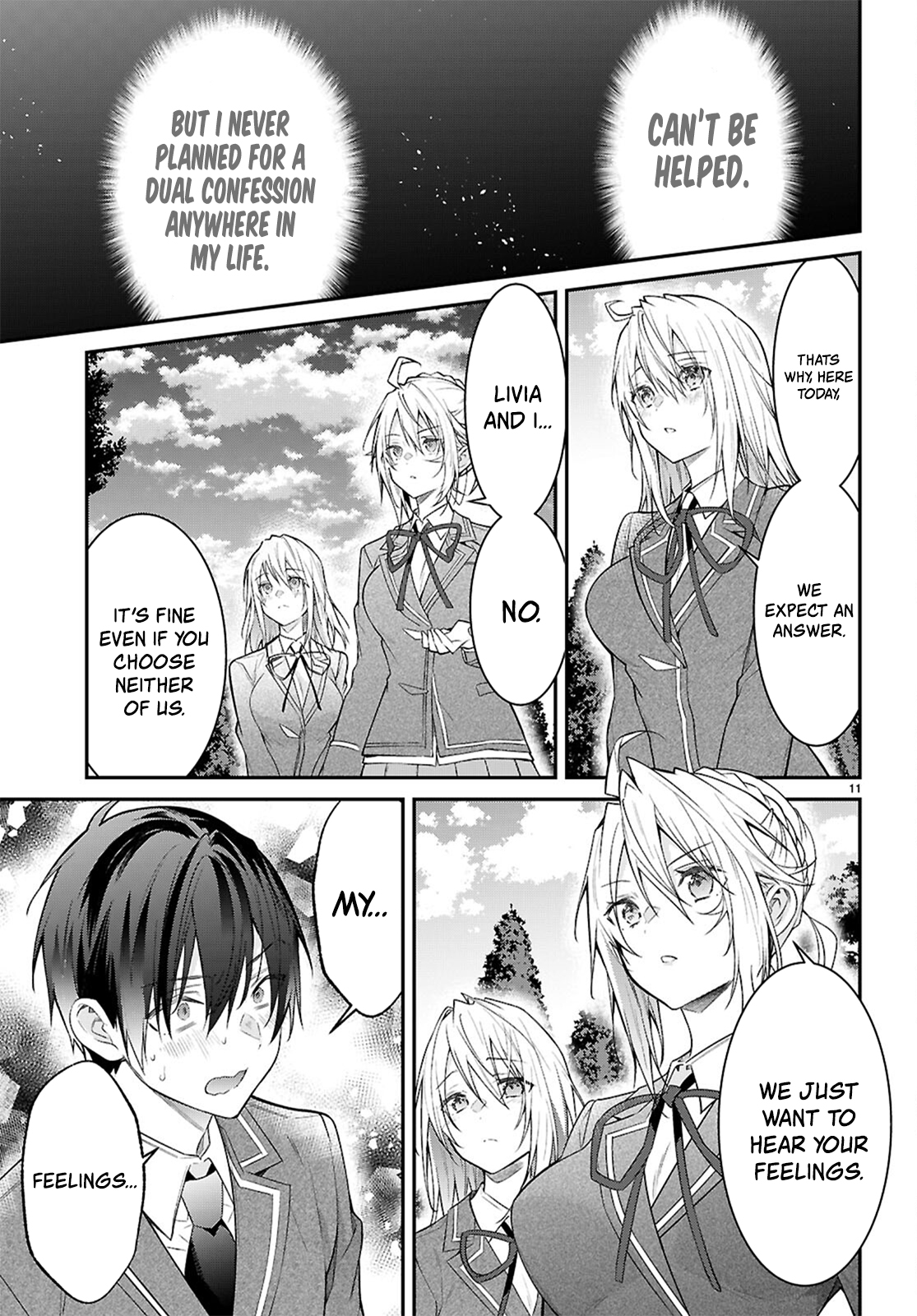 Otome Game Sekai wa Mob ni Kibishii Sekai desu Chapter 66 - Page 11