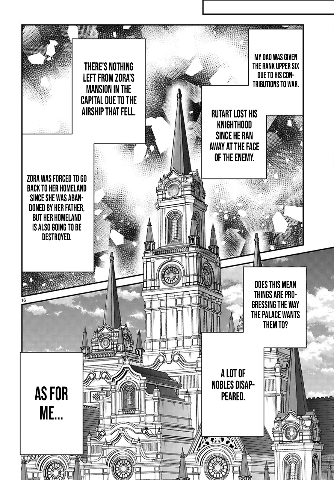 Otome Game Sekai wa Mob ni Kibishii Sekai desu Chapter 66 - Page 16