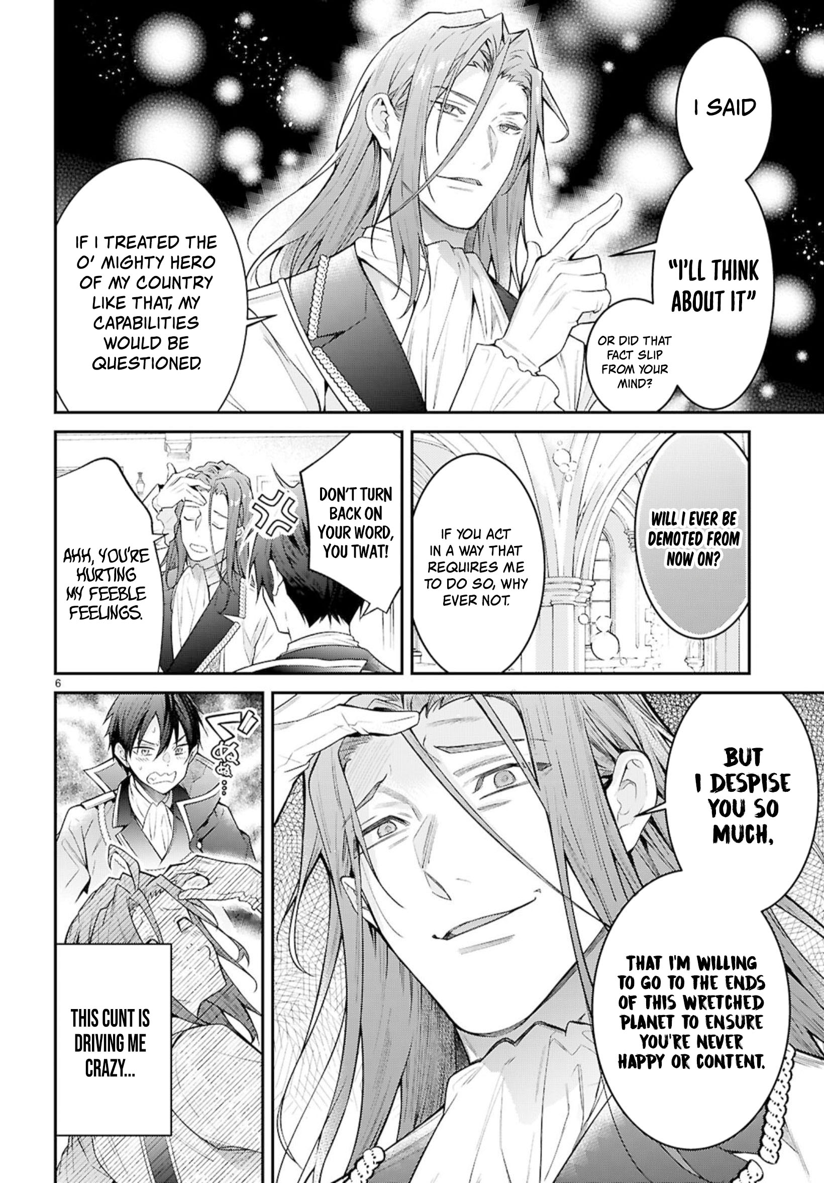 Otome Game Sekai wa Mob ni Kibishii Sekai desu Chapter 67 - Page 6