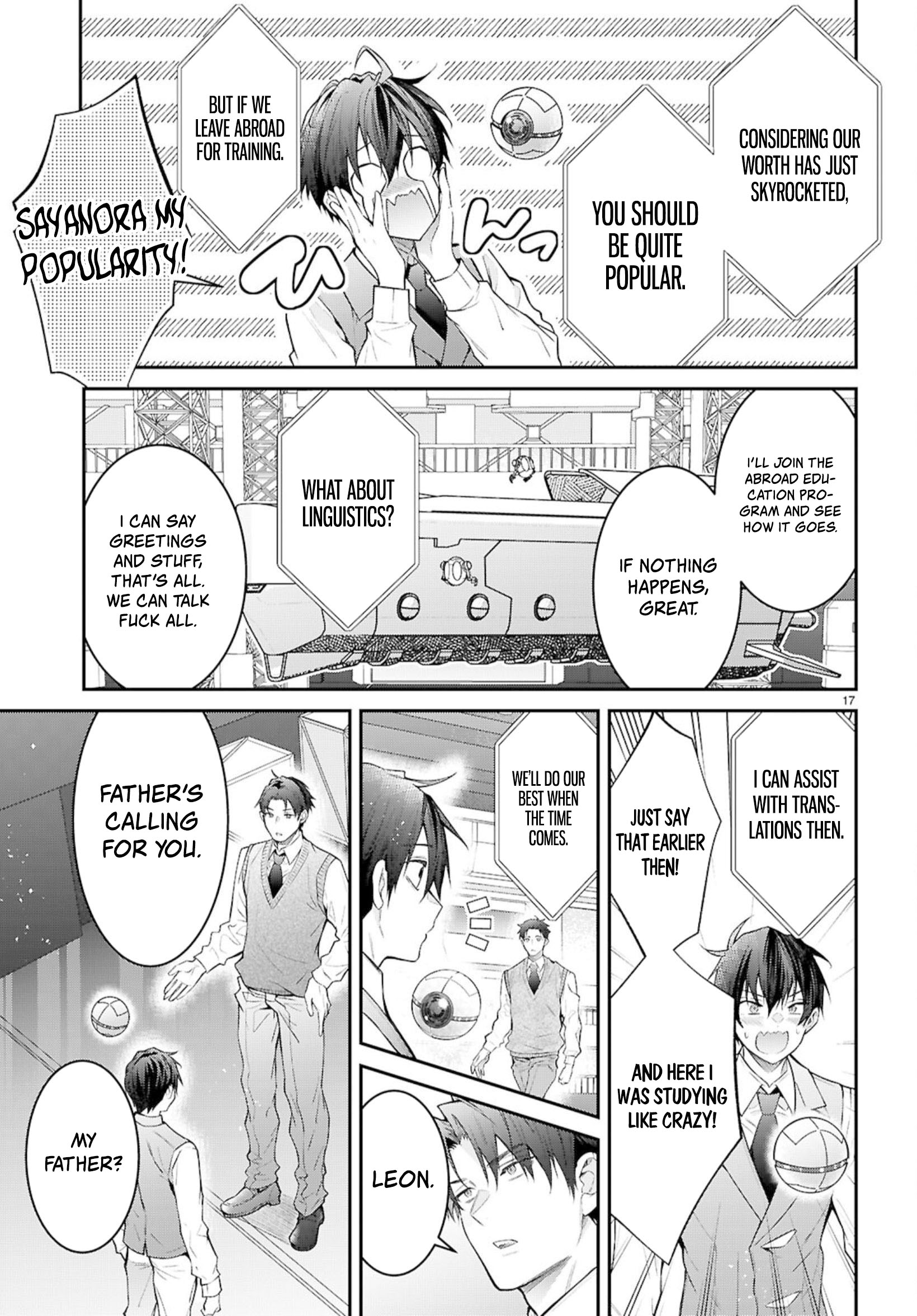 Otome Game Sekai wa Mob ni Kibishii Sekai desu Chapter 67 - Page 17