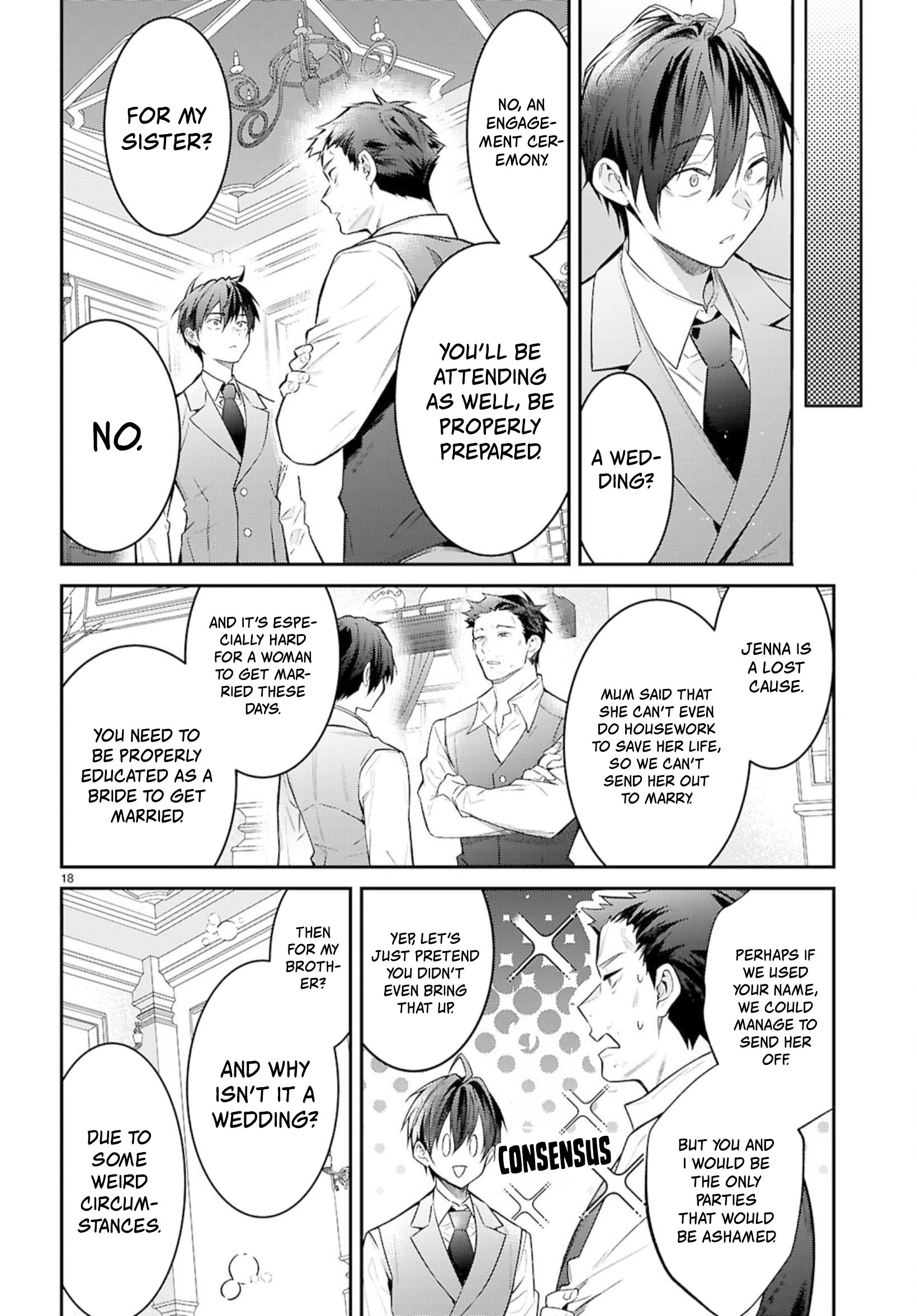 Otome Game Sekai wa Mob ni Kibishii Sekai desu Chapter 67 - Page 18