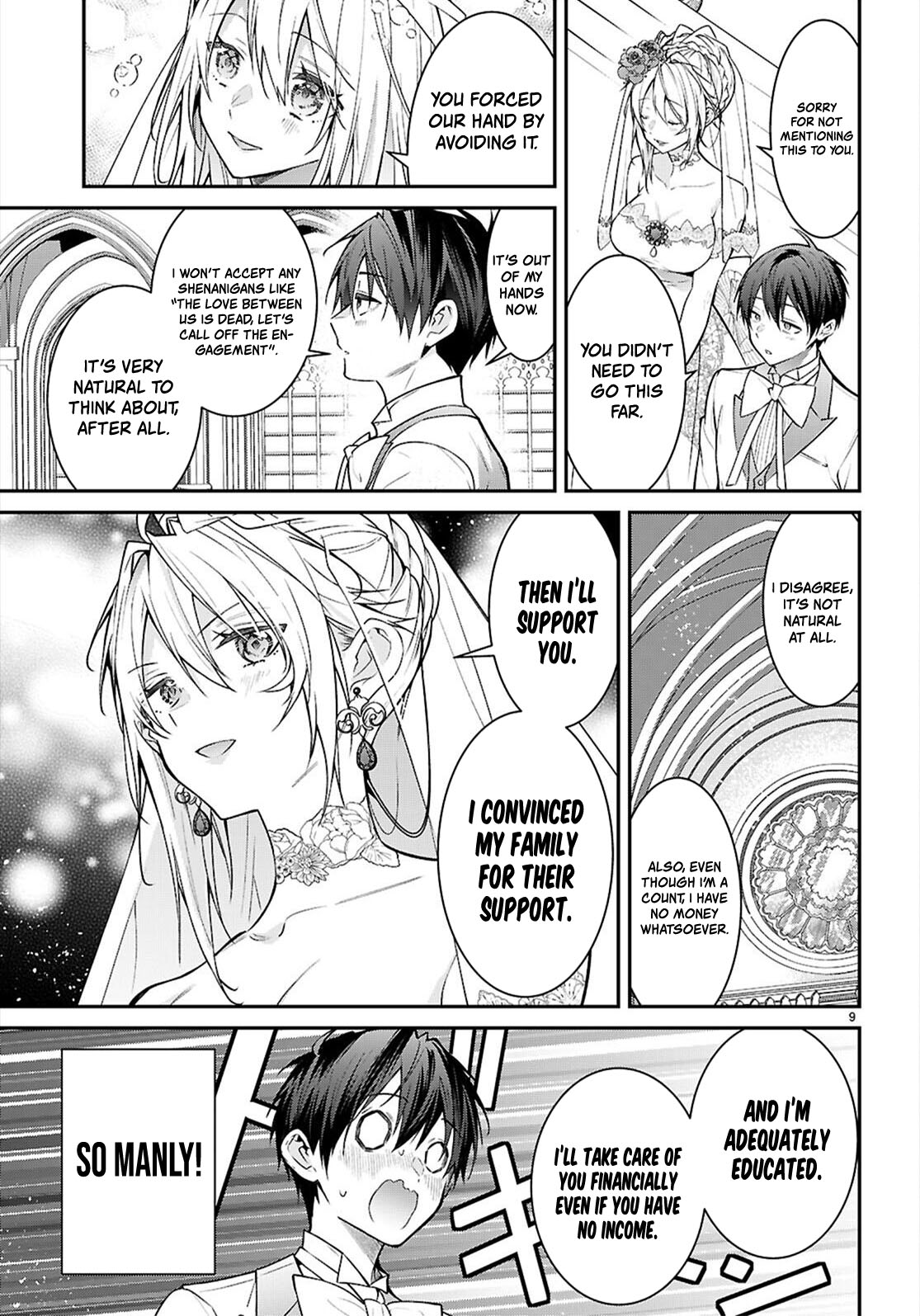 Otome Game Sekai wa Mob ni Kibishii Sekai desu Chapter 68 - Page 9