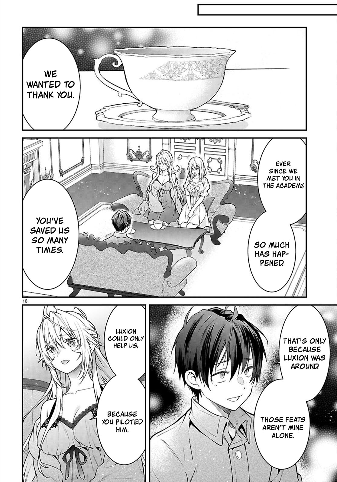 Otome Game Sekai wa Mob ni Kibishii Sekai desu Chapter 68 - Page 16