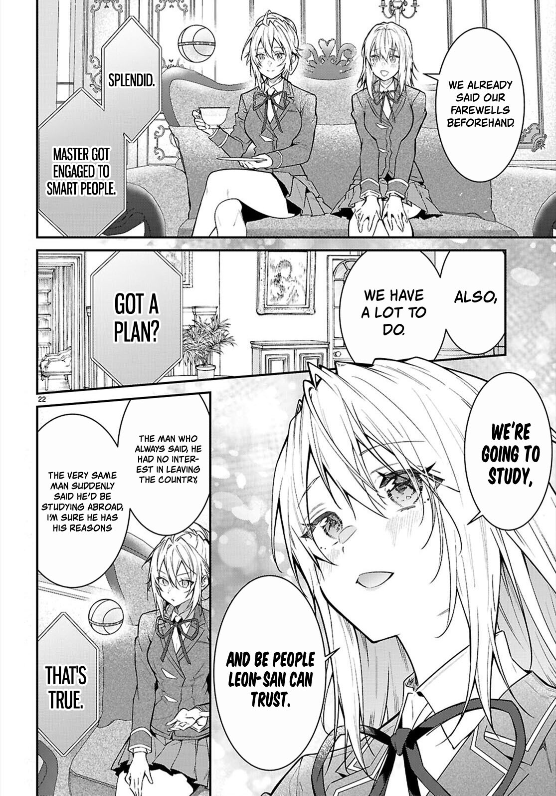 Otome Game Sekai wa Mob ni Kibishii Sekai desu Chapter 68 - Page 22