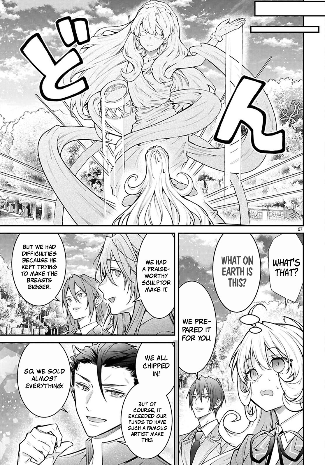 Otome Game Sekai wa Mob ni Kibishii Sekai desu Chapter 68 - Page 27