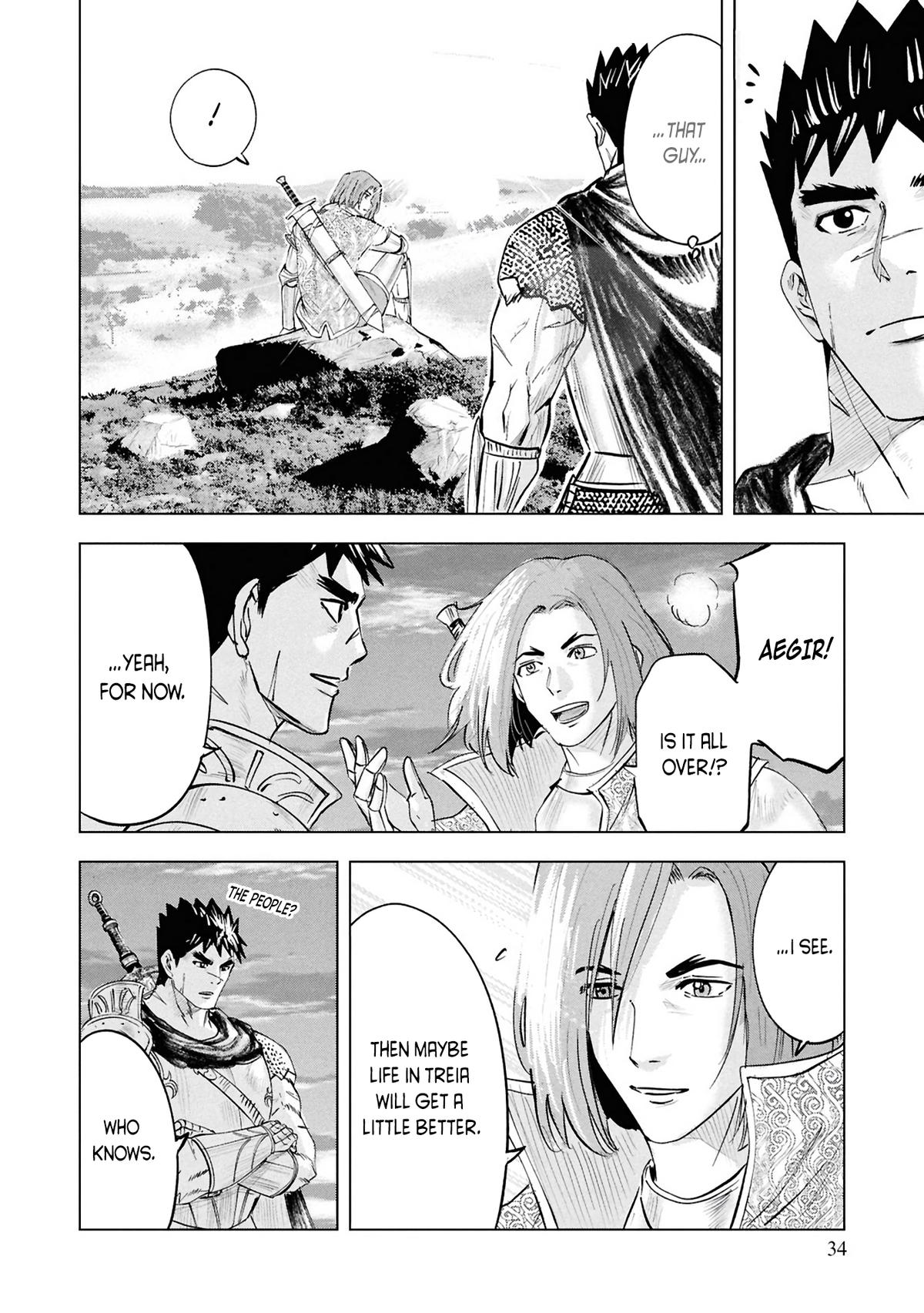 Oukoku e Tsuzuku Michi - Dorei Kenshi no Nariagari Eiyuutan Chapter 102 - Page 36