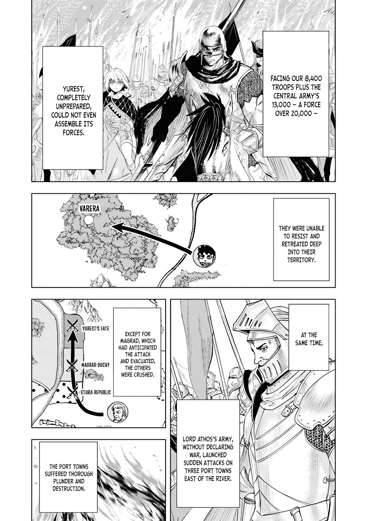 Oukoku e Tsuzuku Michi - Dorei Kenshi no Nariagari Eiyuutan Chapter 104 - Page 21