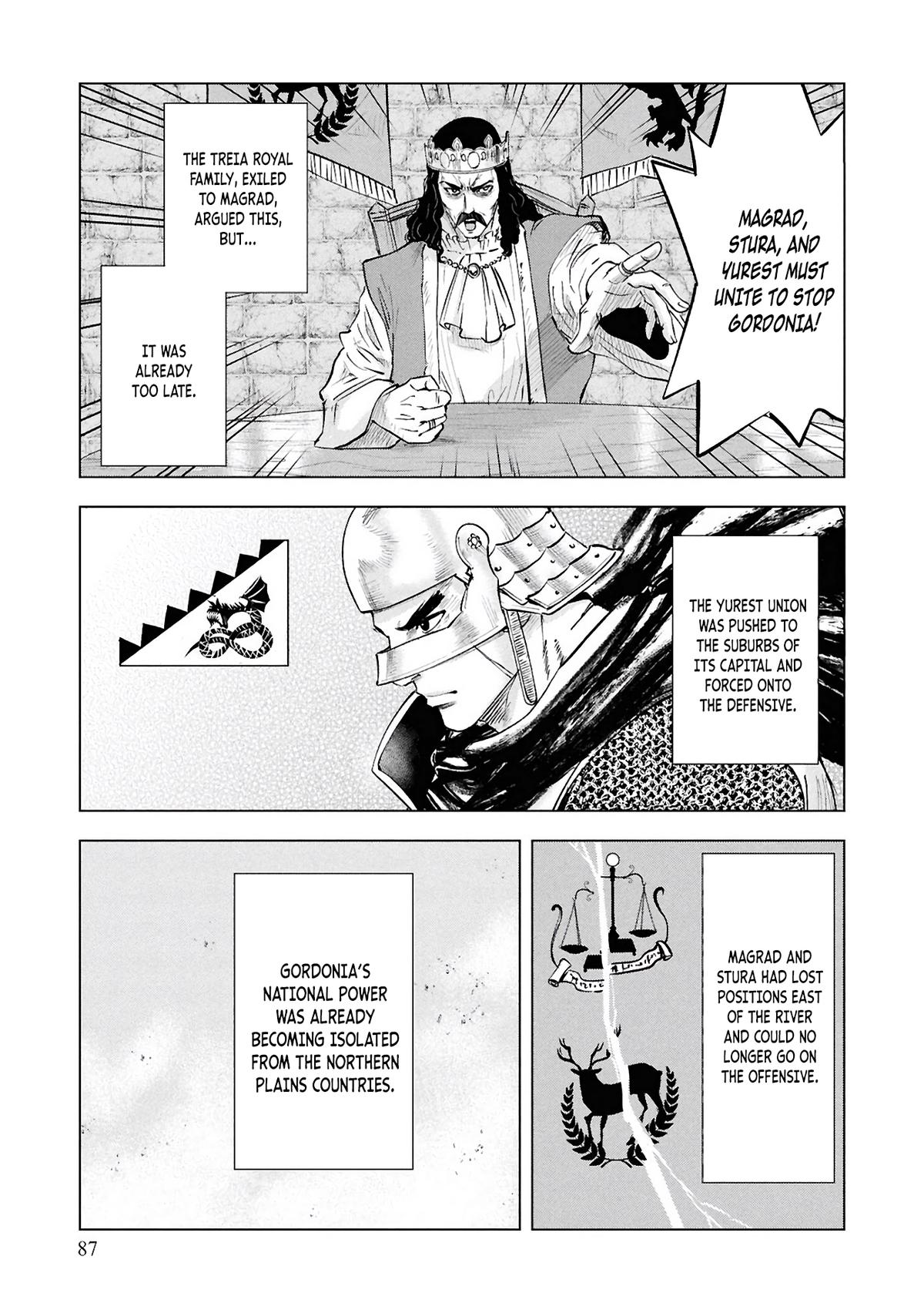 Oukoku e Tsuzuku Michi - Dorei Kenshi no Nariagari Eiyuutan Chapter 104 - Page 22