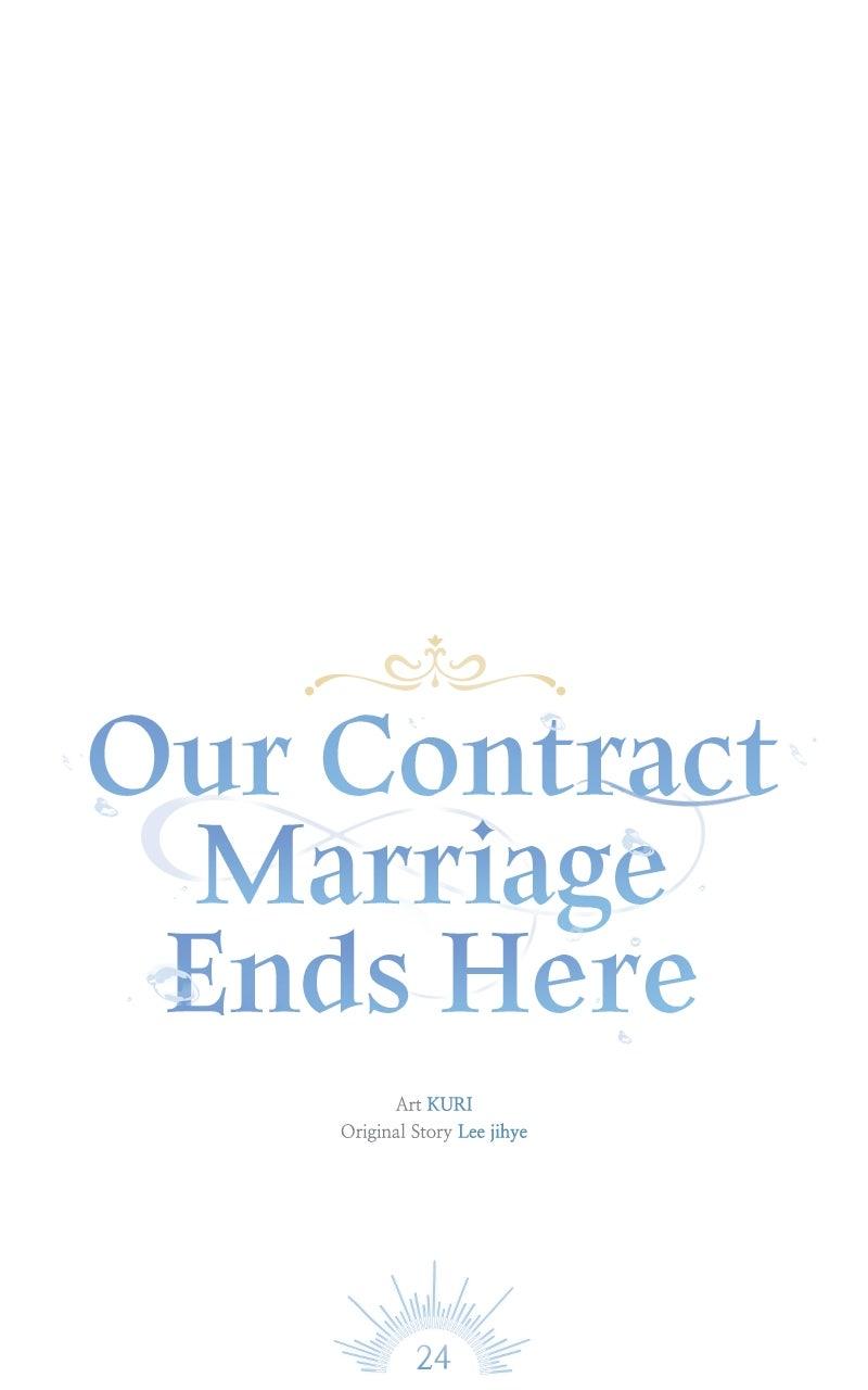 Our Contract Marriage Ends Here Chapter 24 - Page 45