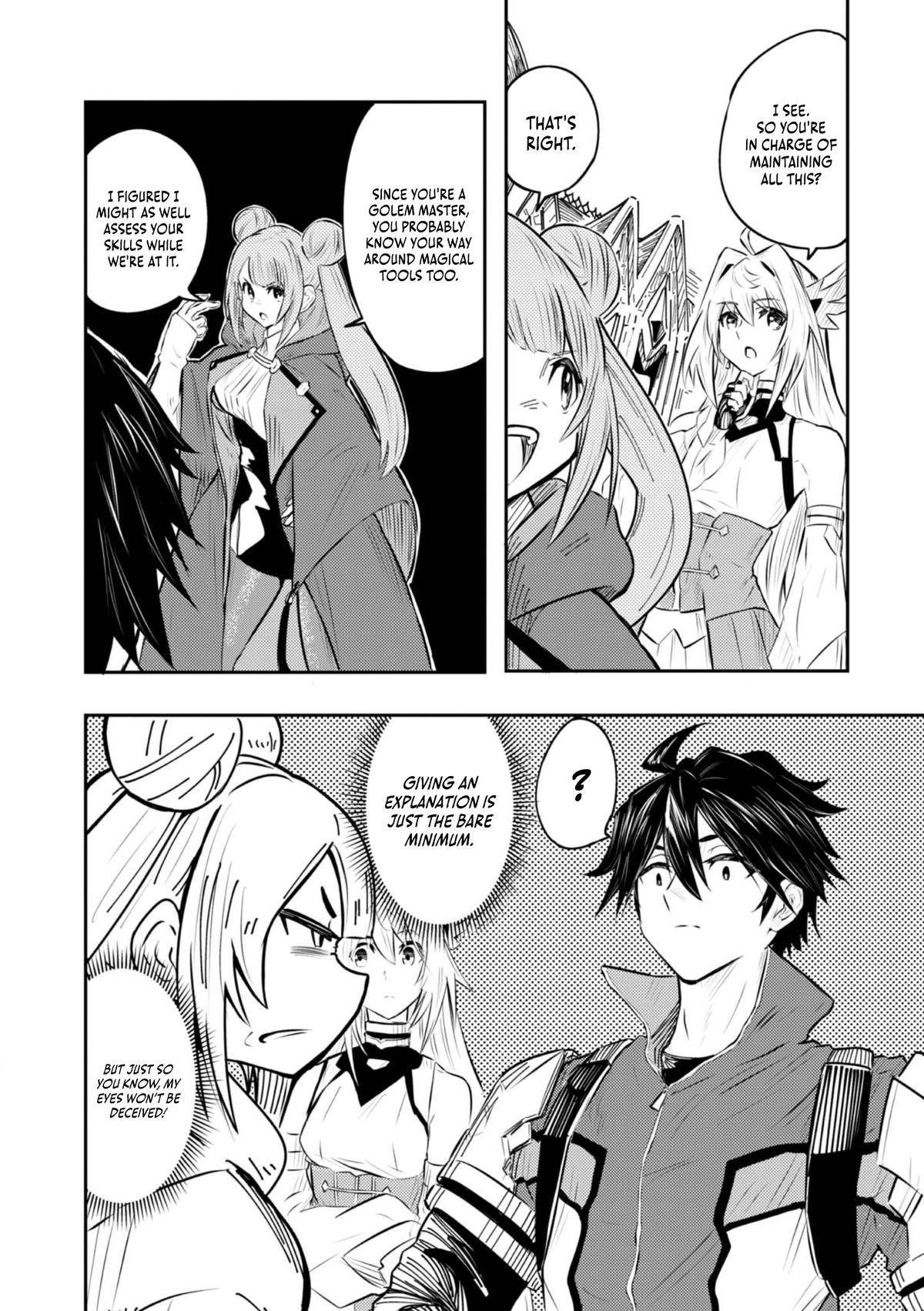 Outo One Ope Golem Master. Masakano Tsuihou!? - Chapter 3 - 6