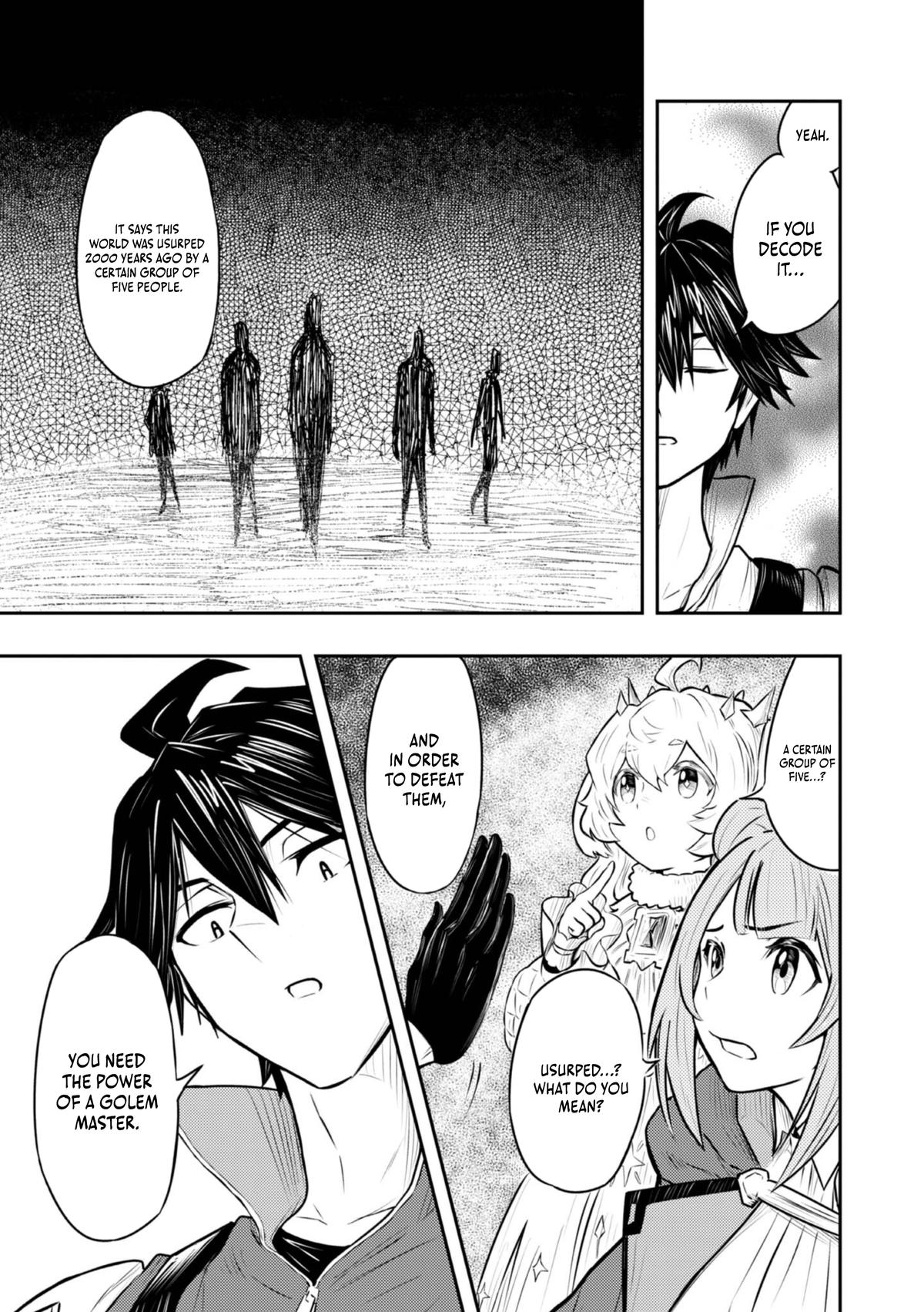 Outo One Ope Golem Master. Masakano Tsuihou!? - Chapter 4 - 14