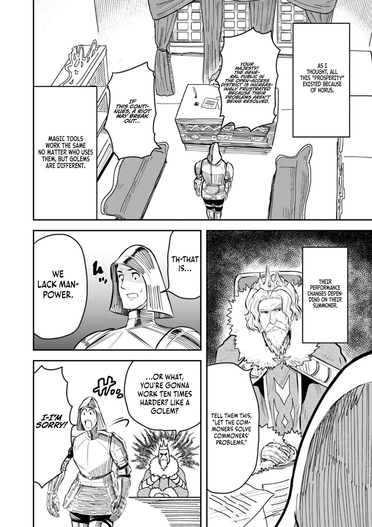 Outo One Ope Golem Master. Masakano Tsuihou!? - Chapter 5 - 23