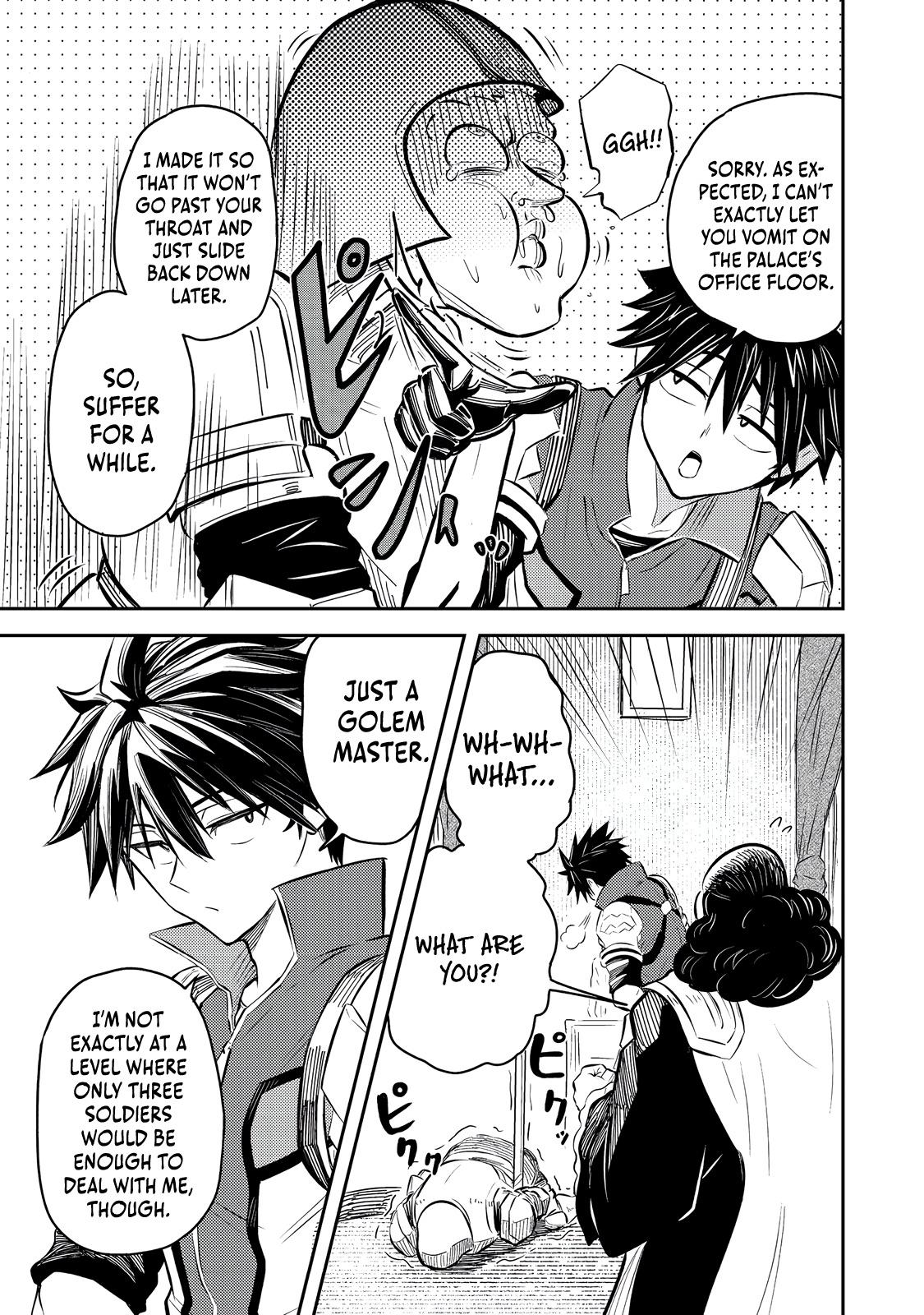 Outo One Ope Golem Master. Masakano Tsuihou!? Chapter 7 - Page 32