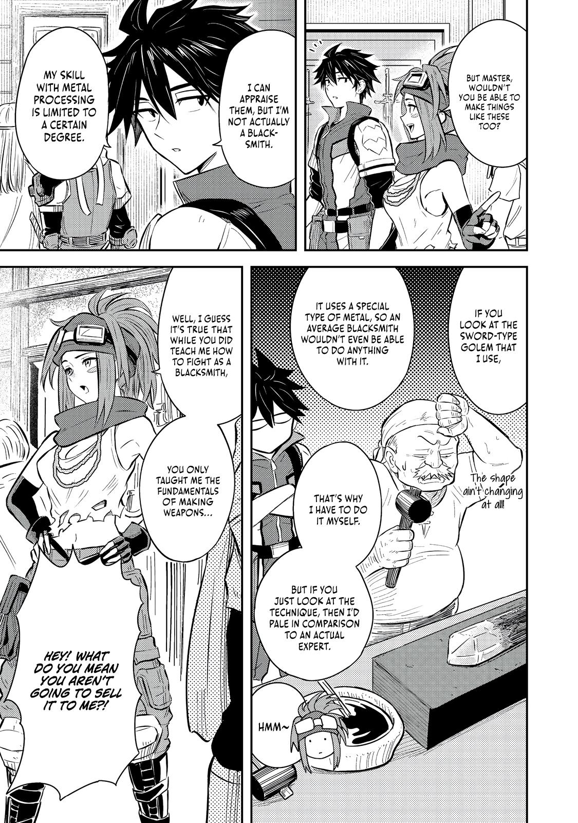 Outo One Ope Golem Master. Masakano Tsuihou!? Chapter 11 - Page 20