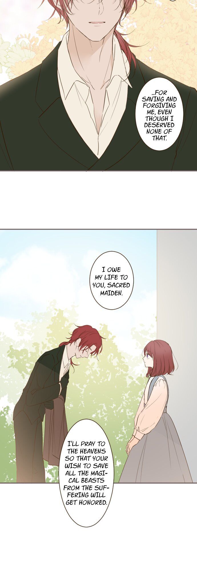 Protected by My Dragon Knight Chapter 40 - Page 13