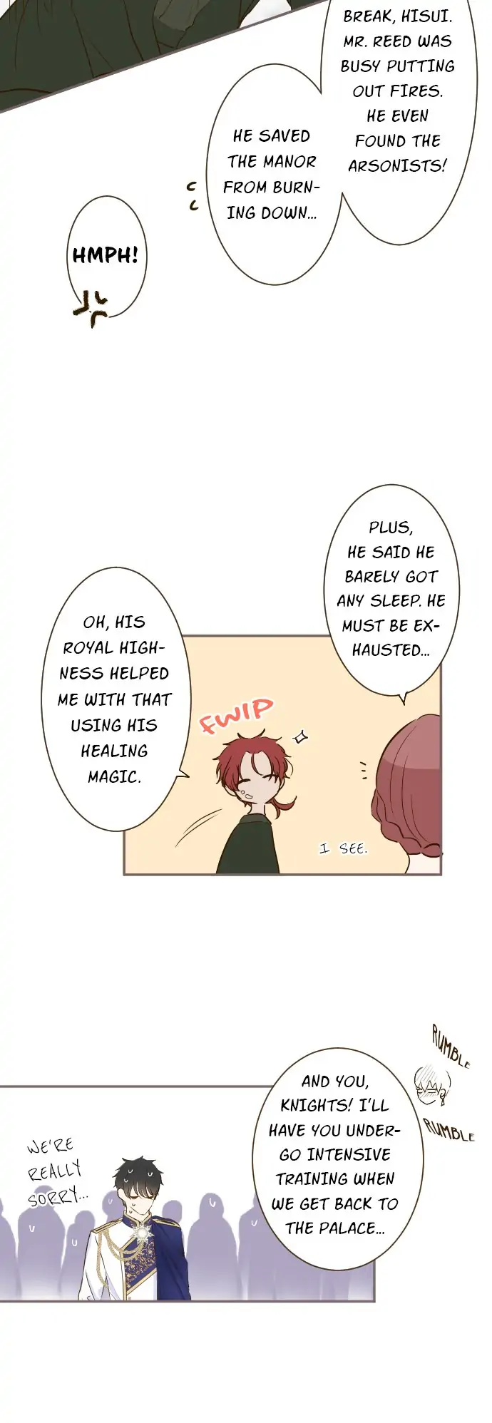 Protected by My Dragon Knight Chapter 68 - Page 10