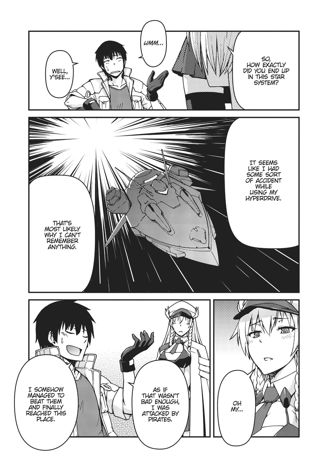 Reborn as a Space Mercenary - I Woke Up Piloting the Strongest Starship! Chapter 2 - Page 11