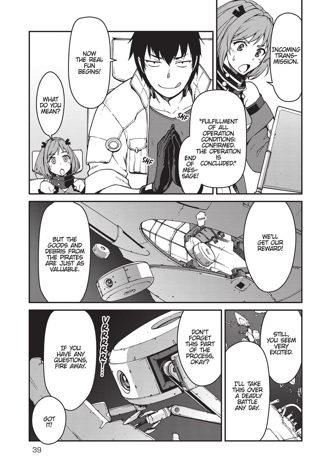 Reborn as a Space Mercenary - I Woke Up Piloting the Strongest Starship! Chapter 7 - Page 7