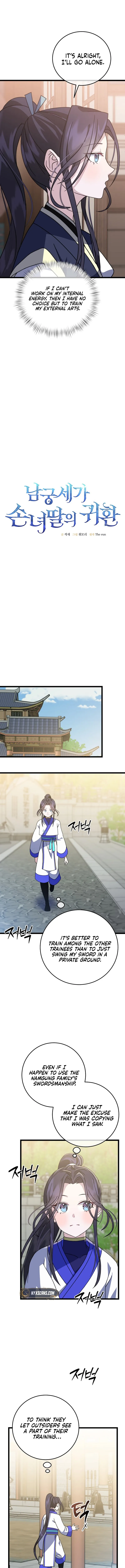 Return of the Namgung Clan’s Granddaughter Chapter 7 - Page 5