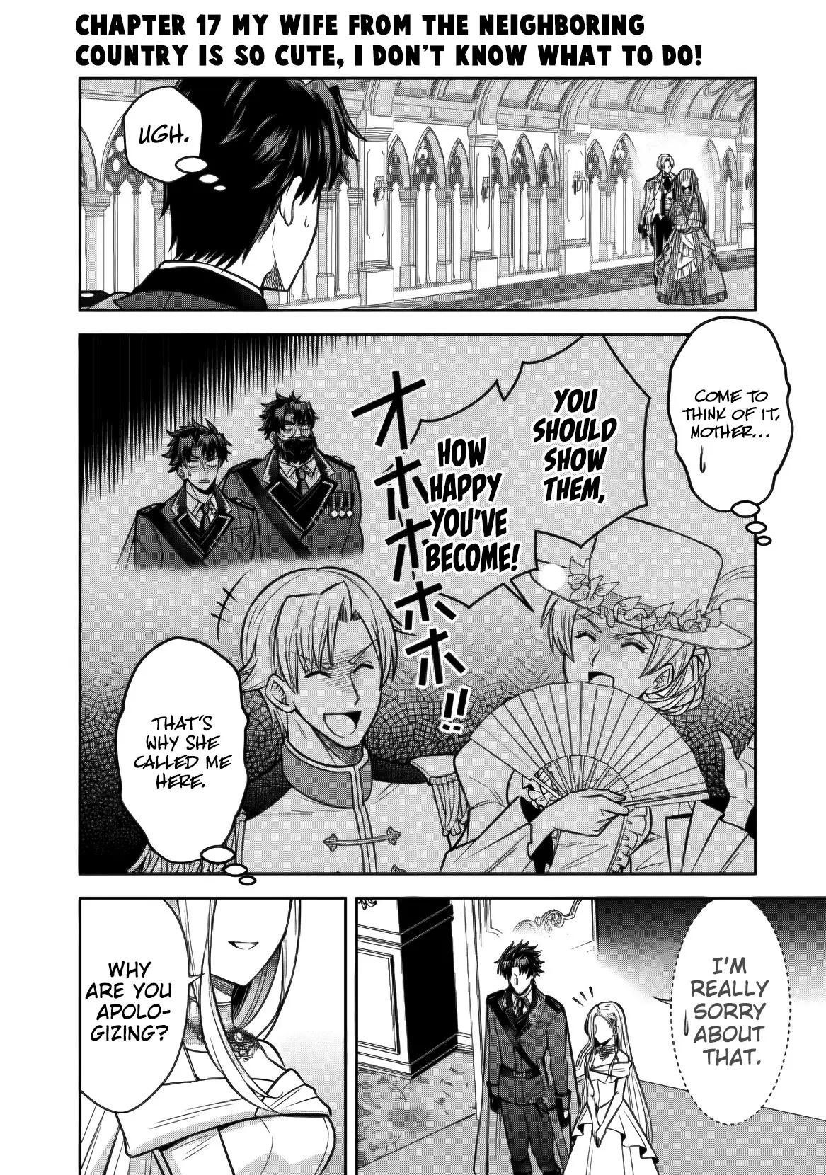 Rinkoku kara Kita Yome ga Kawaisugite Doushiyou Chapter 17 - Page 14