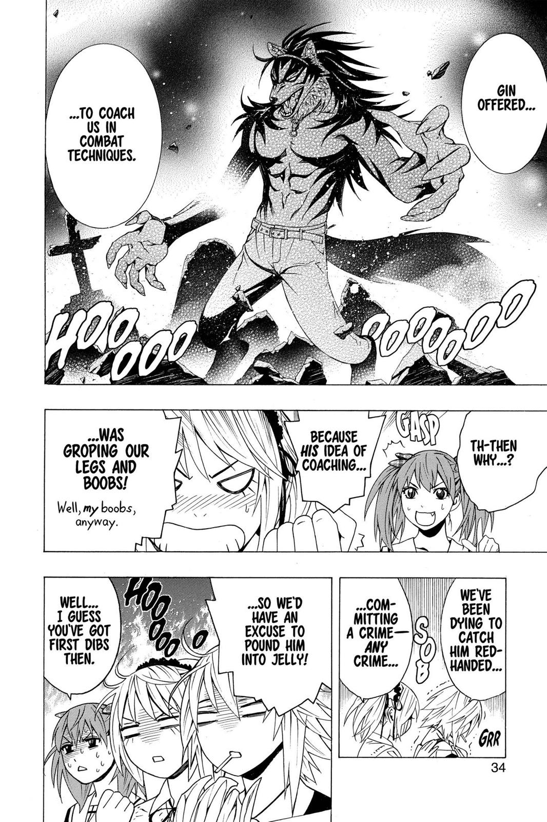 Rosario + Vampire Season 2 Chapter 9 - Page 34