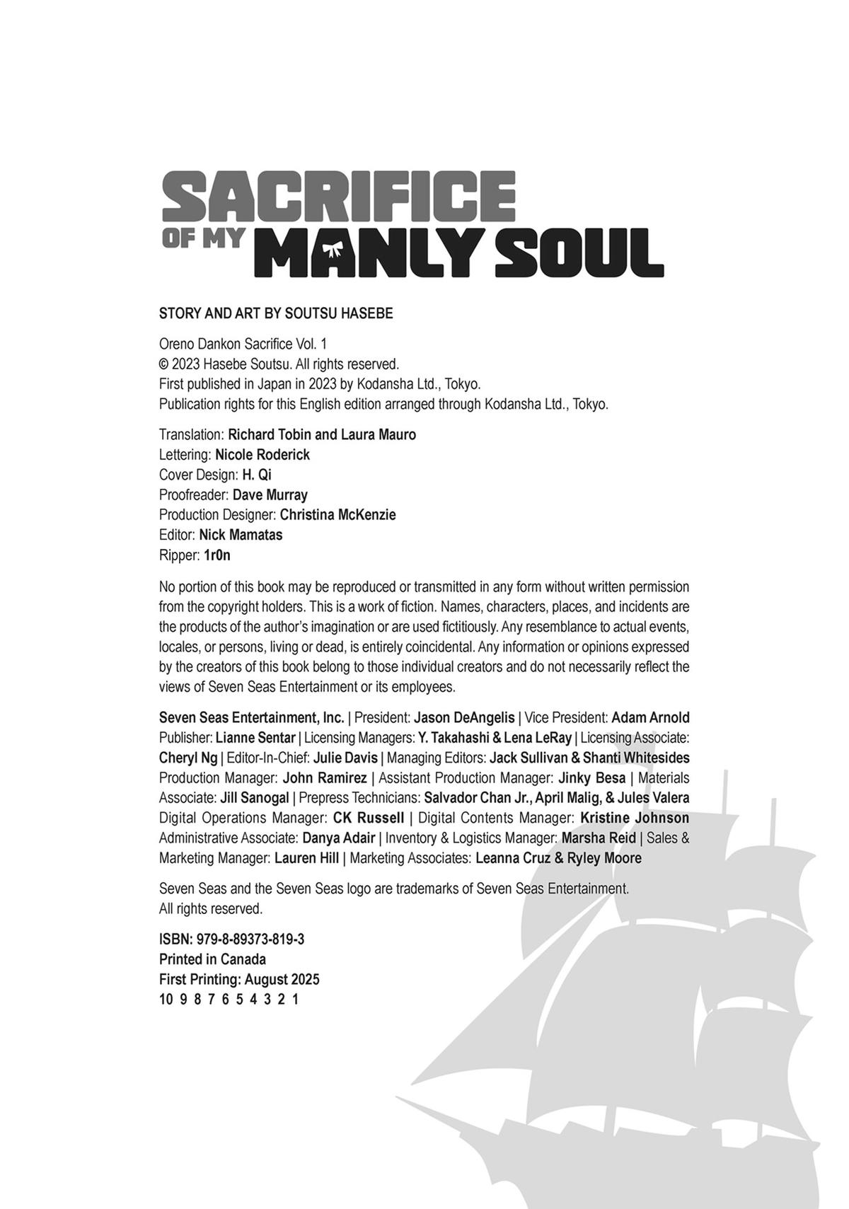 Sacrifice of My Manly Soul Chapter 7 - Page 19