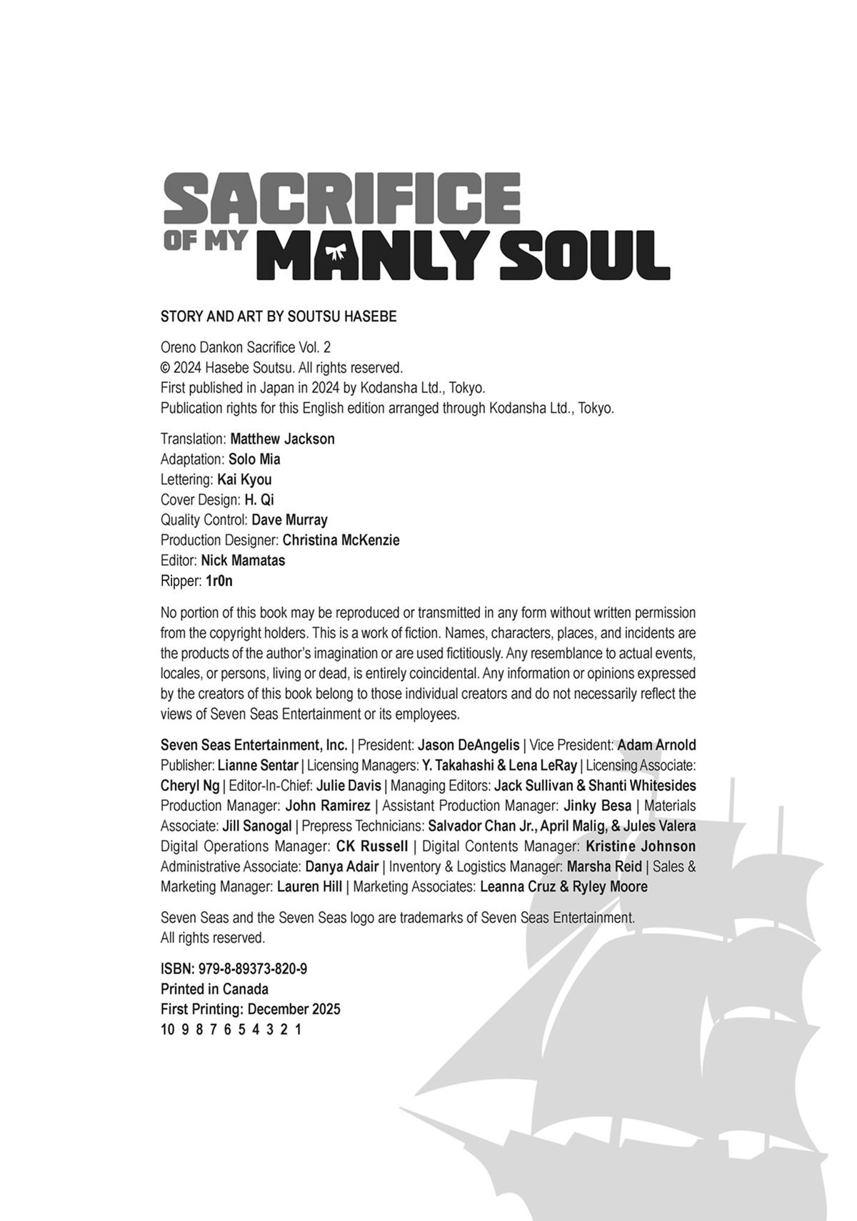 Sacrifice of My Manly Soul Chapter 18 - Page 21