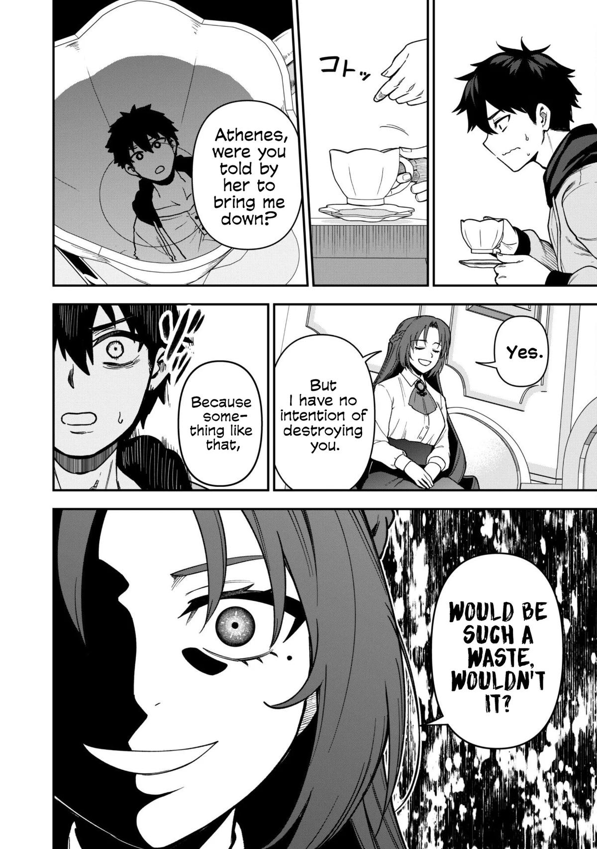 Saikin Haitta Shiro Madoushi ga Party Crusher de, Ore no Isekai Boukensha Seikatsu ga Houkai ni Kiki na Ken ni Tsuite Chapter 31 - Page 22