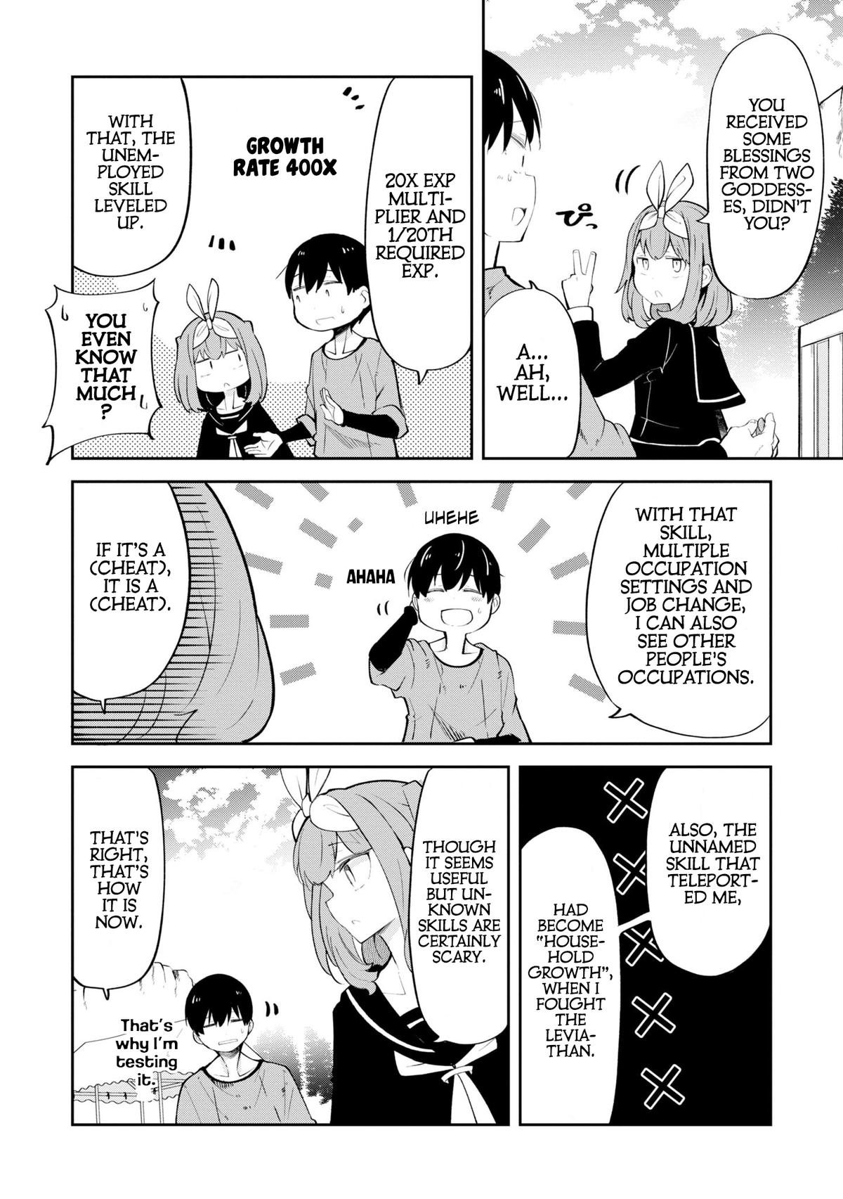 Seichou Cheat de Nandemo Dekiru you ni Natta ga, Mushoku dake wa Yamerarenai you desu Chapter 57 - Page 7