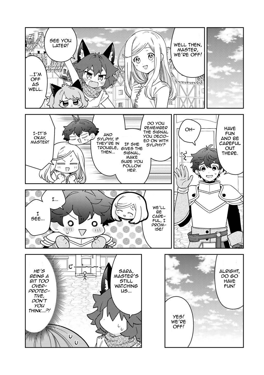 Seirei-tachi no Rakuen to Risou no Isekai Seikatsu Chapter 75 - Page 9