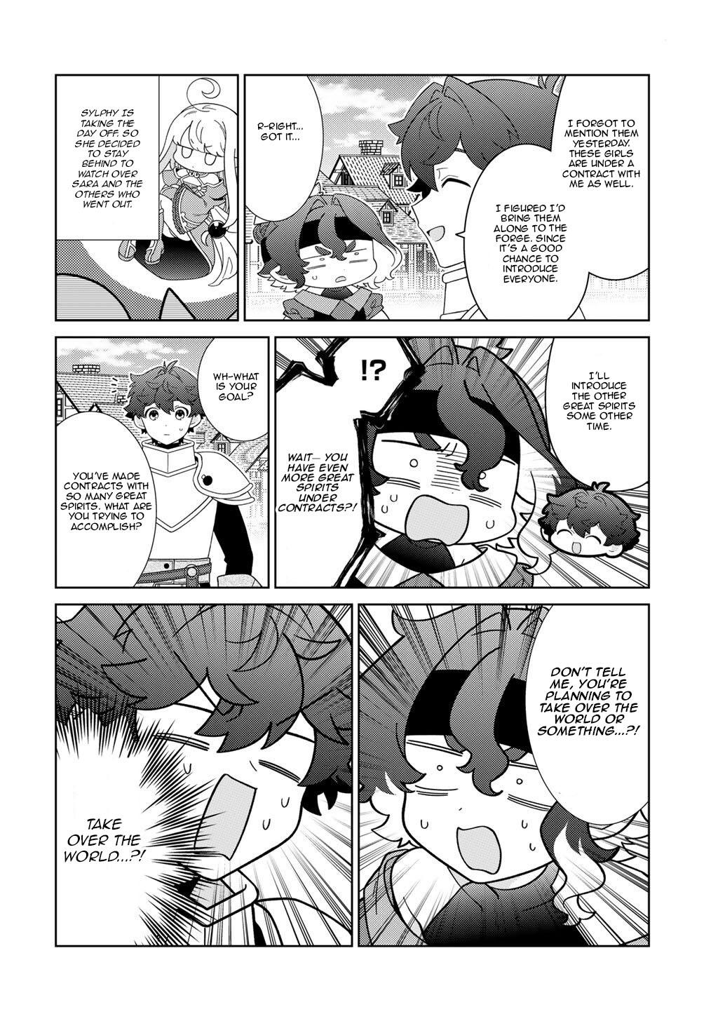 Seirei-tachi no Rakuen to Risou no Isekai Seikatsu Chapter 78 - Page 18