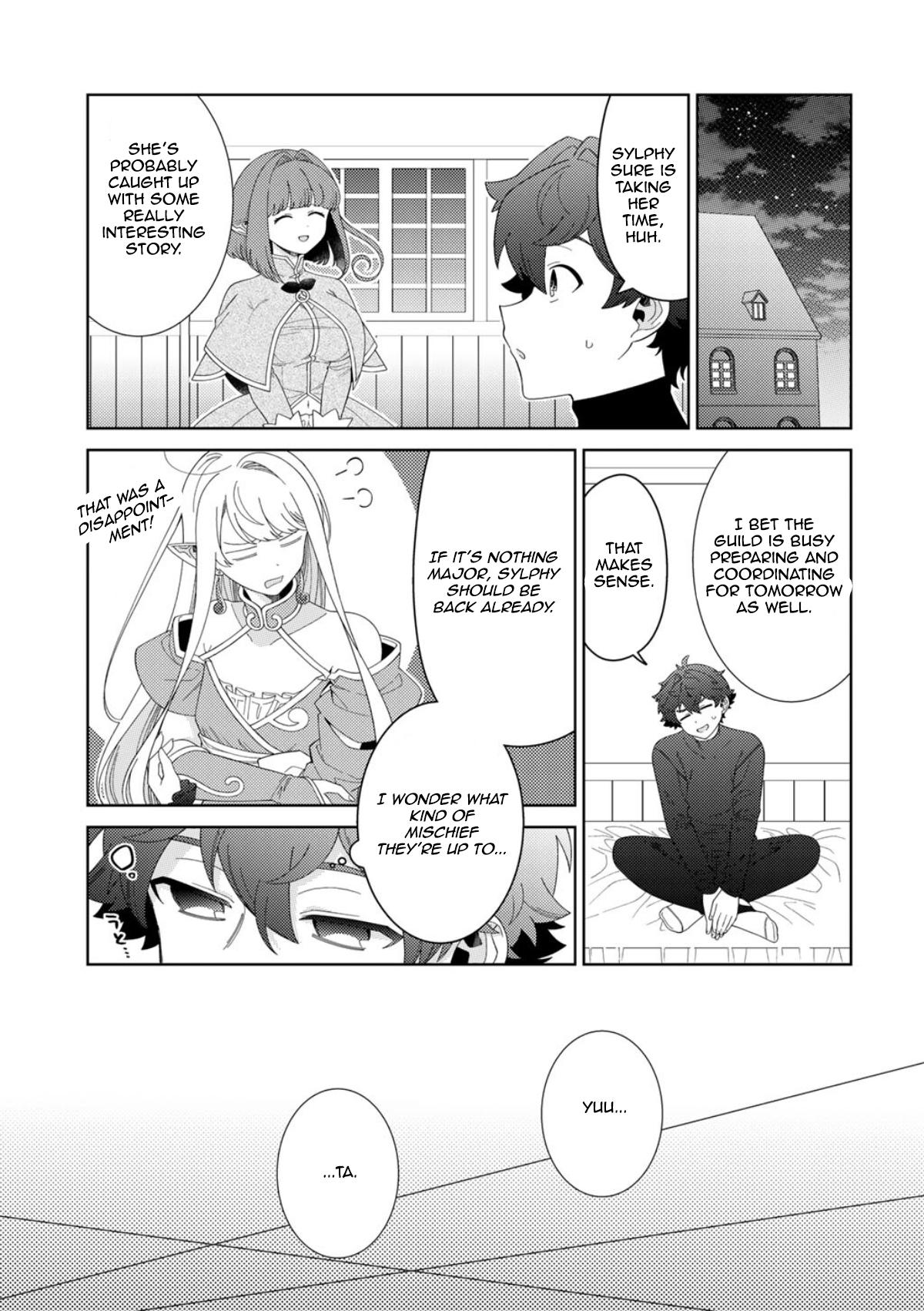 Seirei-tachi no Rakuen to Risou no Isekai Seikatsu Chapter 82 - Page 21