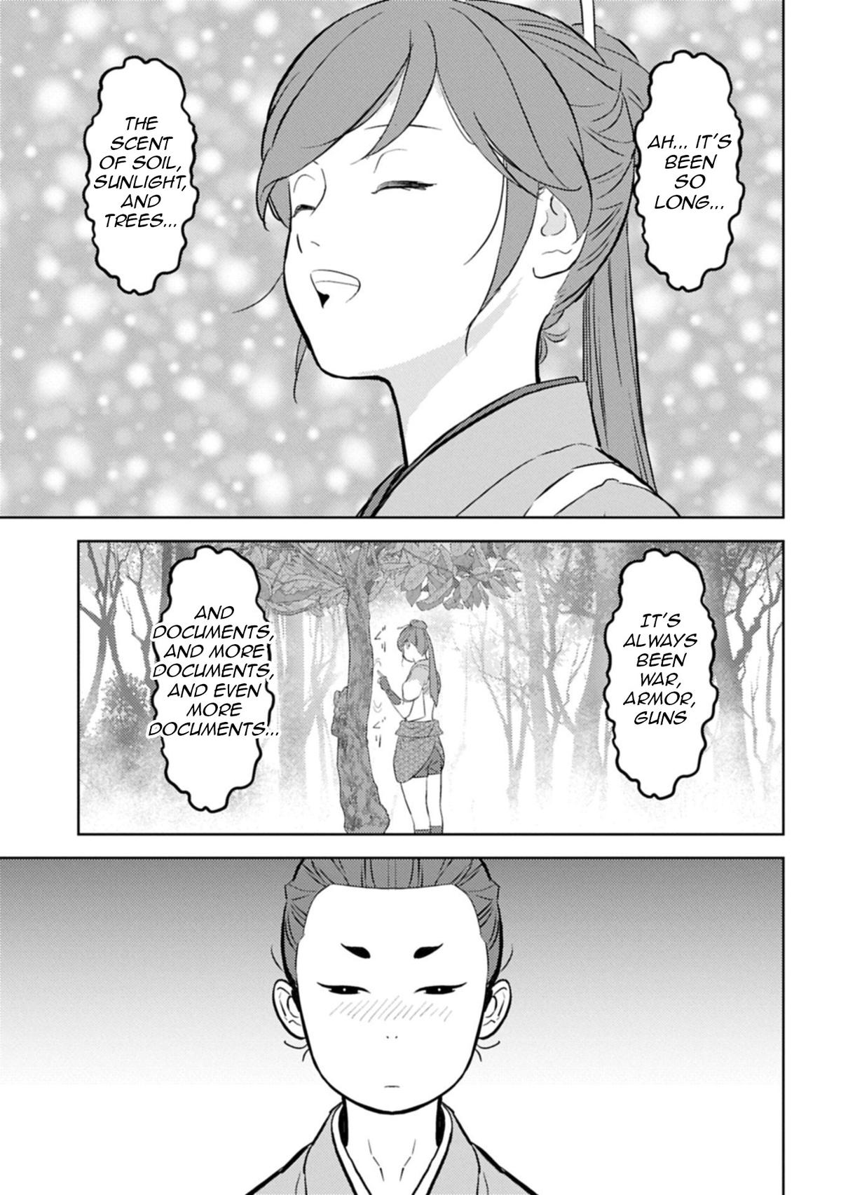 Sengoku Komachi Kuroutan Chapter 92 - Page 16