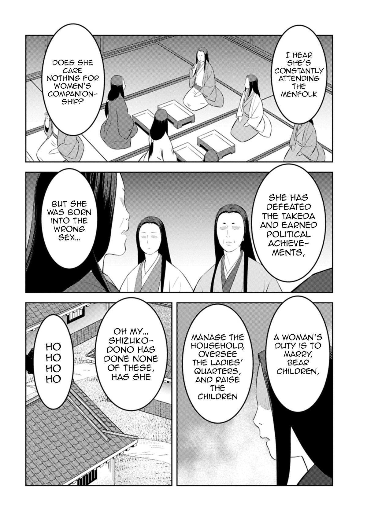 Sengoku Komachi Kuroutan Chapter 93 - Page 21
