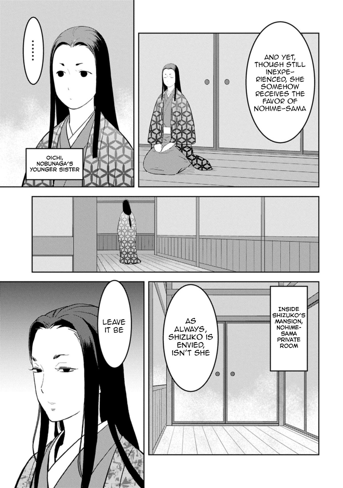 Sengoku Komachi Kuroutan Chapter 93 - Page 22