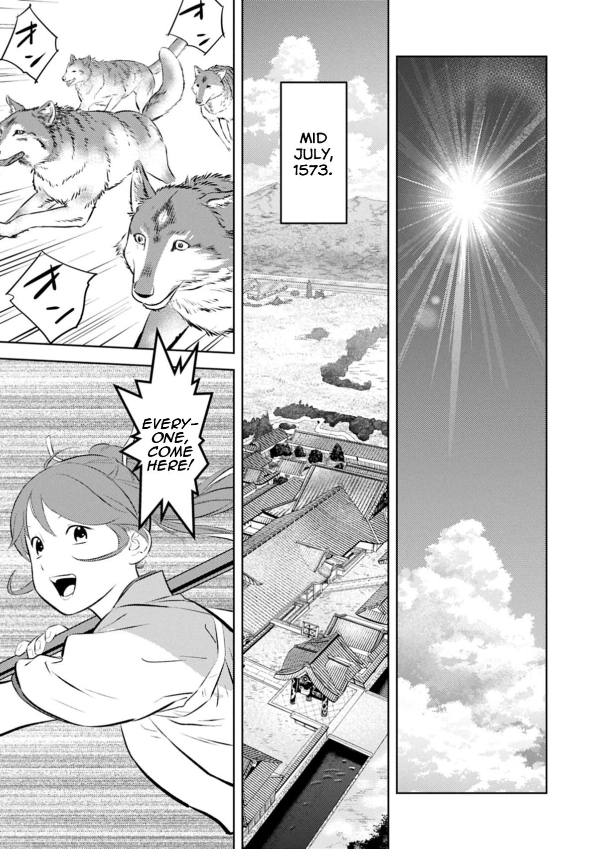 Sengoku Komachi Kuroutan Chapter 95 - Page 20