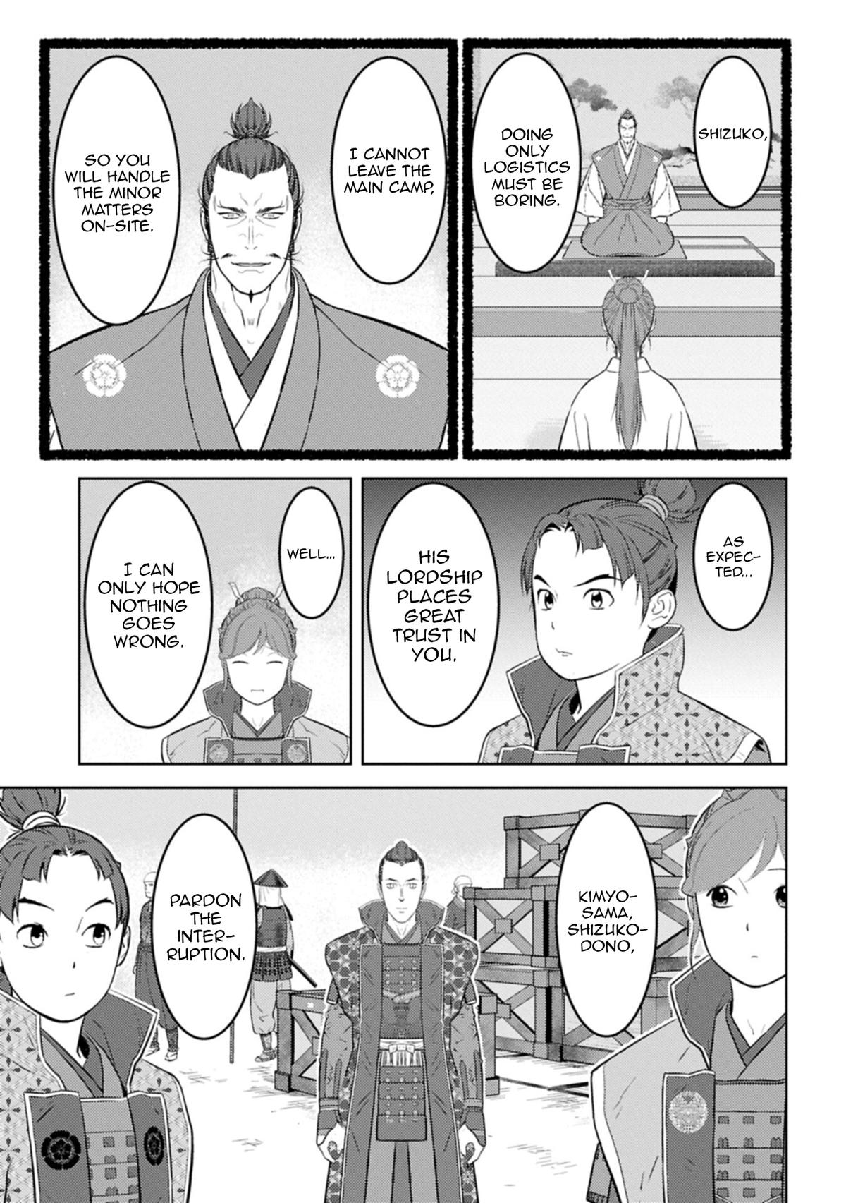 Sengoku Komachi Kuroutan Chapter 96 - Page 8