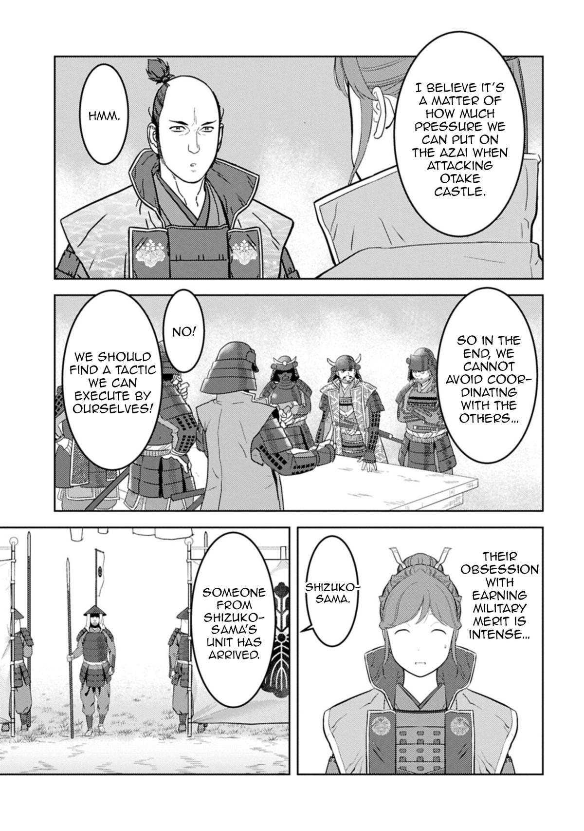 Sengoku Komachi Kuroutan Chapter 96 - Page 14