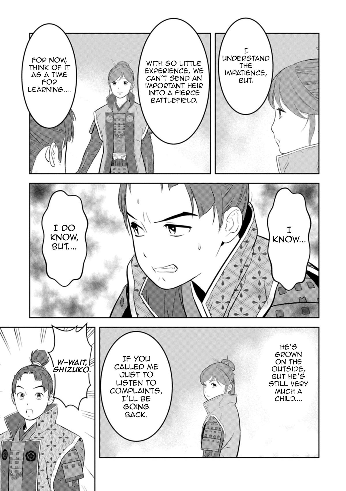 Sengoku Komachi Kuroutan Chapter 97 - Page 12